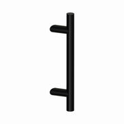 Hard Brass Handgreep Frankfurt S 30x300x460mm zwart - vooraanzicht