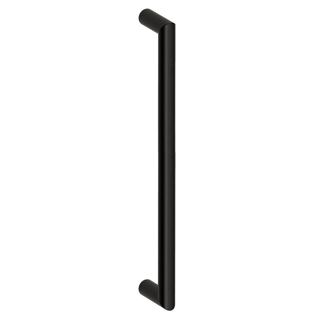 Hard Brass handgreep Nairobi 30x800mm mat zwart – vooraanzicht