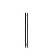Hard Brass handgreep Rio 45x1000x1300mm mat zwart – vooraanzicht