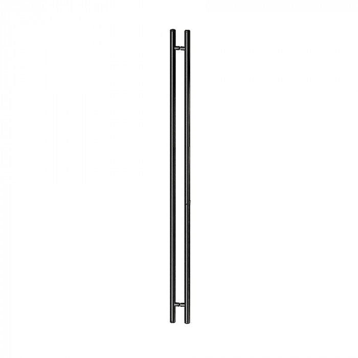 Hard Brass handgreep Rio 45x1700x2000mm mat zwart – vooraanzicht