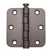 Griff Meister Kogellagerscharnier 76x76 mm Afgeronde hoeken Gunmetal