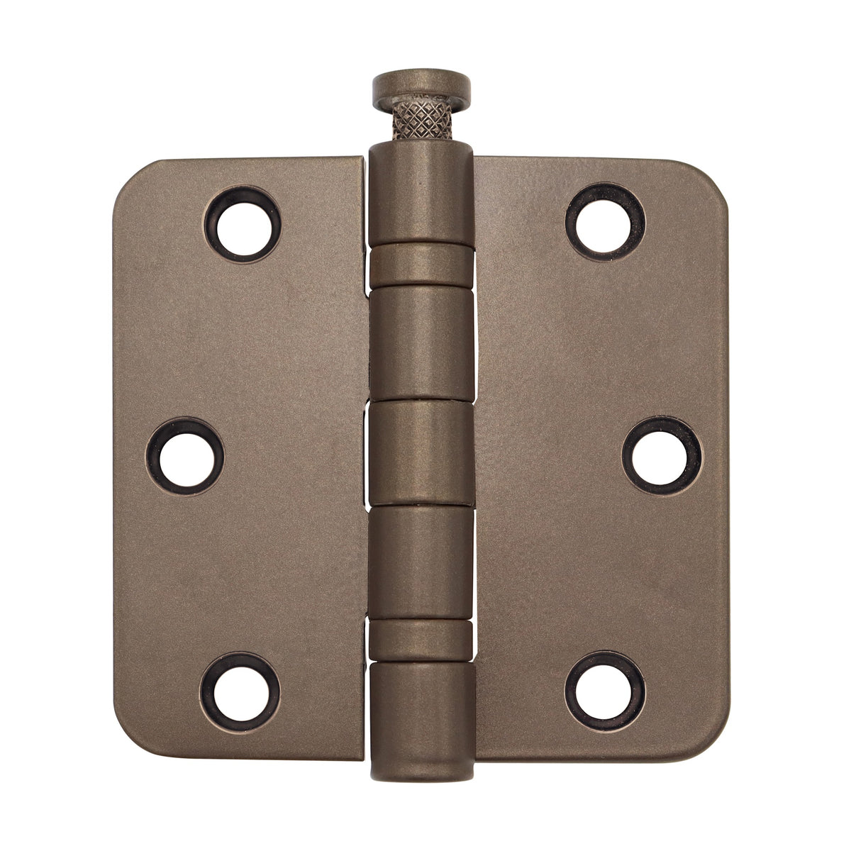 Griff Meister Kogellagerscharnier 76x76 mm Afgeronde hoeken Brons