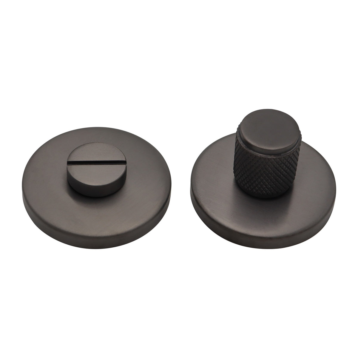Griff Meister Toiletrozet 53mm 6mm Dik Gunmetal – detailweergave