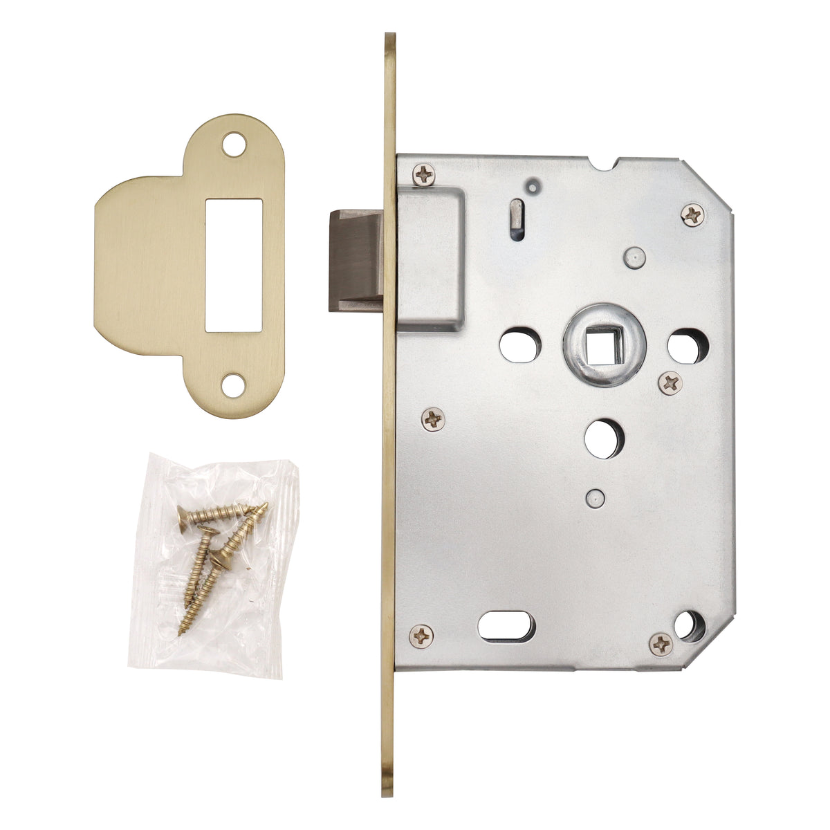 Griff Meister Insteekslot Loopslot Champagne PVD – detailweergave