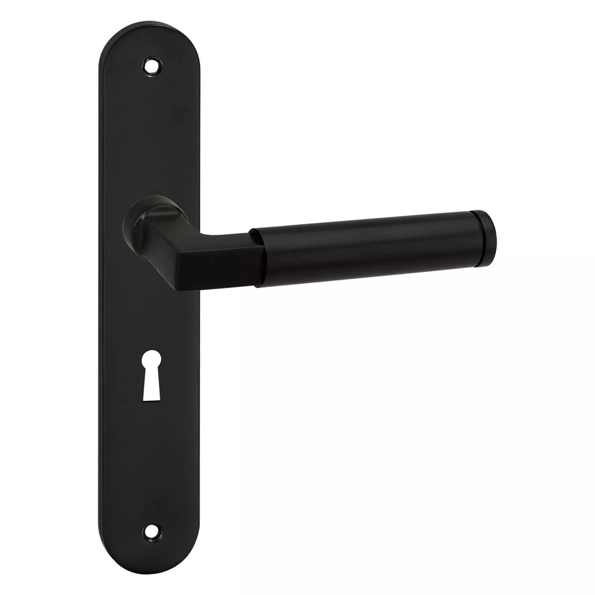 Impresso Aston Mat zwart op ovaal schild – set compleet
