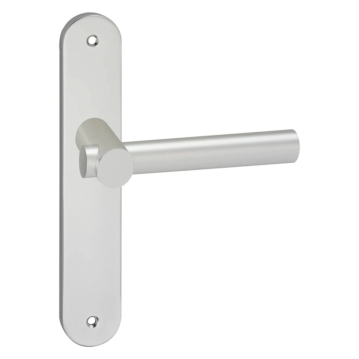 Impresso Dover aluminium op ovaal schild – blinde uitvoering vooraanzicht