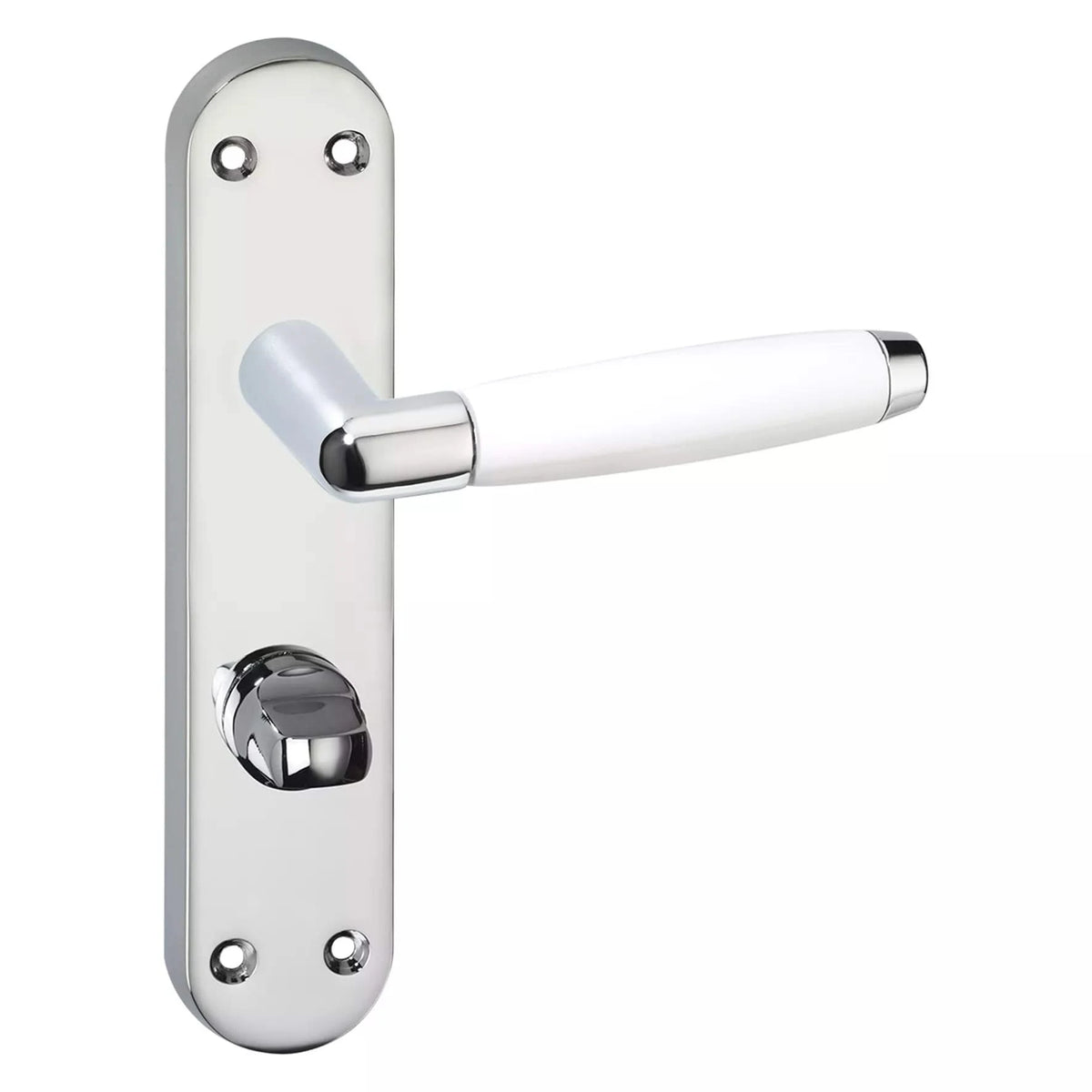 Impresso Durban Chroom op ovaal schild – schildzijde