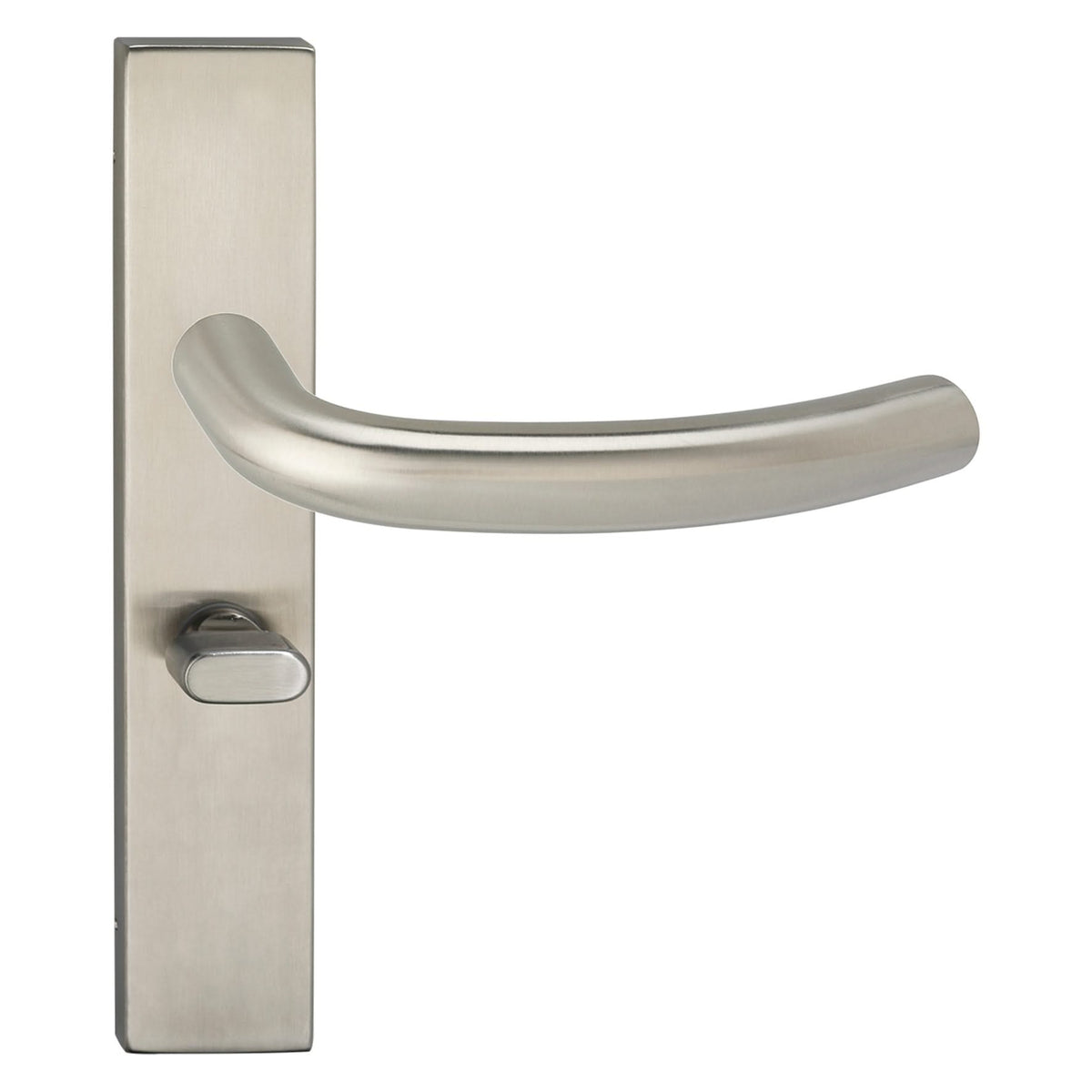 Impresso Preston RVS geborsteld op rechthoekig schild productfoto