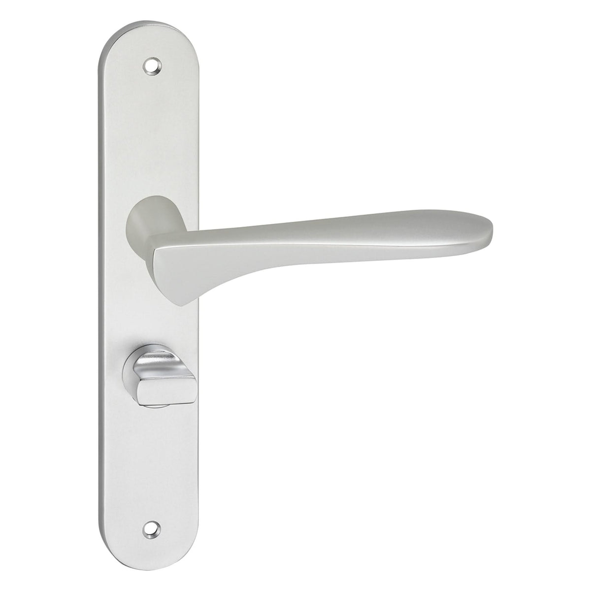 Impresso Watford Aluminium op ovaal schild met schroeven – schildzijde