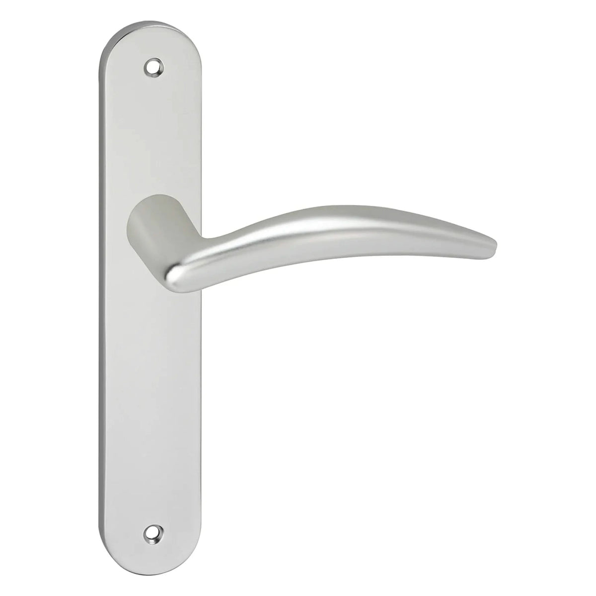 Impresso Windsor Aluminium op ovaal schild met schroeven – vooraanzicht
