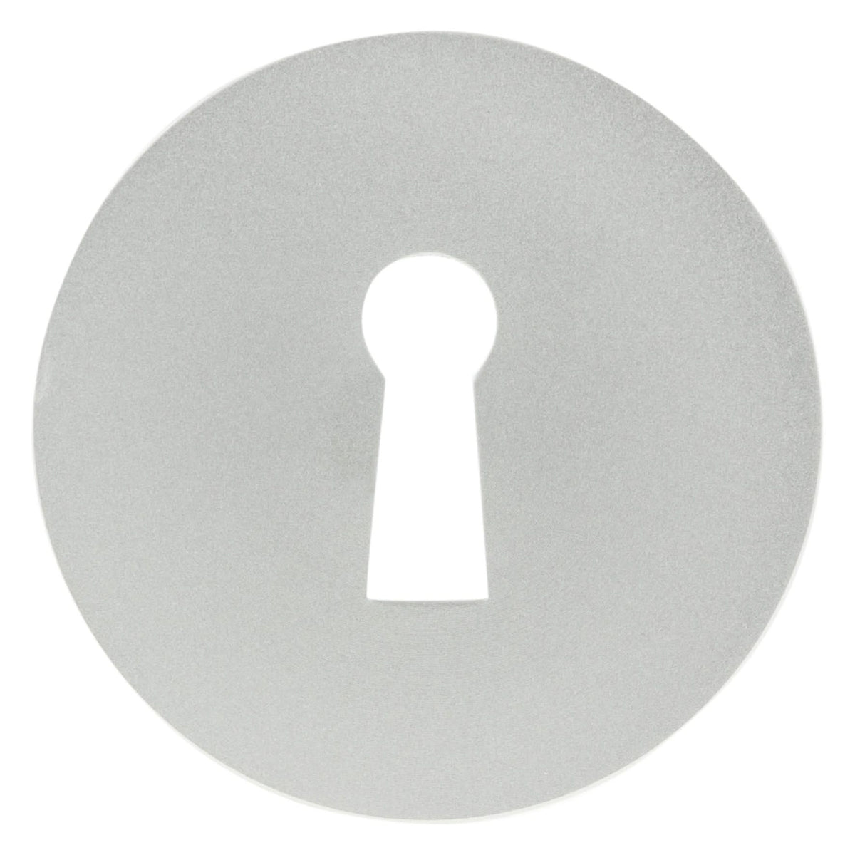 Impresso rond rozet klaviersleutel aluminium F1 – detail