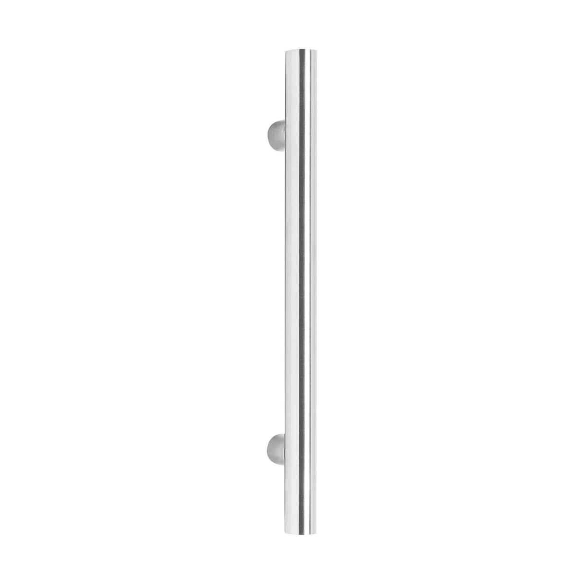 Intersteel deurgreep 400 mm T-vorm per paar rvs geborsteld – vooraanzicht