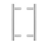 Intersteel deurgrepen T-schuin 600 mm rvs geborsteld vooraanzicht