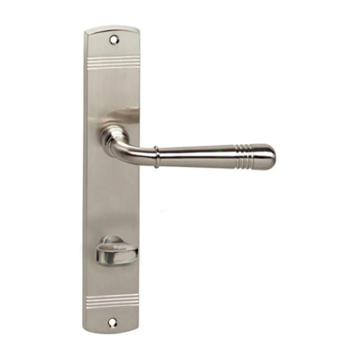 Intersteel deurkruk Helena schild nikkel mat close-up
