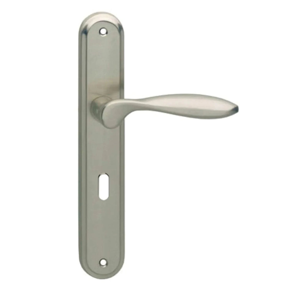 Intersteel deurkruk George op schild nikkel mat – gemonteerd