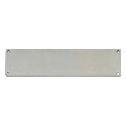 Intersteel deurplaat 80 x 330 mm RVS geborsteld – vooraanzicht