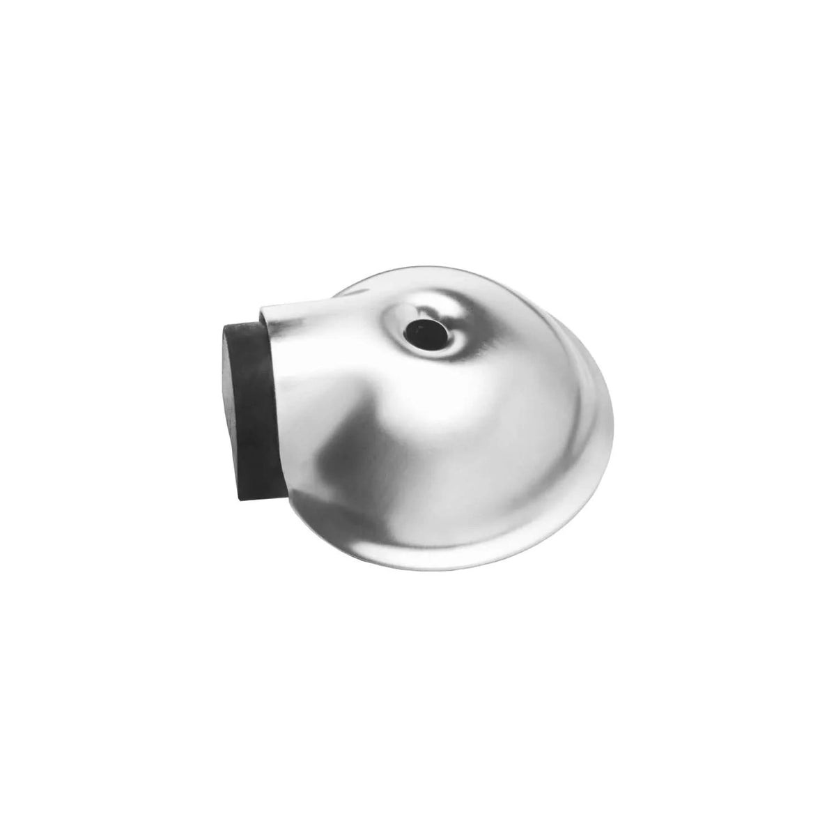 Intersteel deurstop bol 65 mm met nokken rvs geborsteld – vooraanzicht