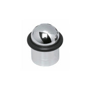 Intersteel deurstop met ring chroom gepolijst – vooraanzicht
