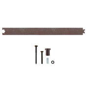 Intersteel tussenrail 45 cm antiek – vooraanzicht