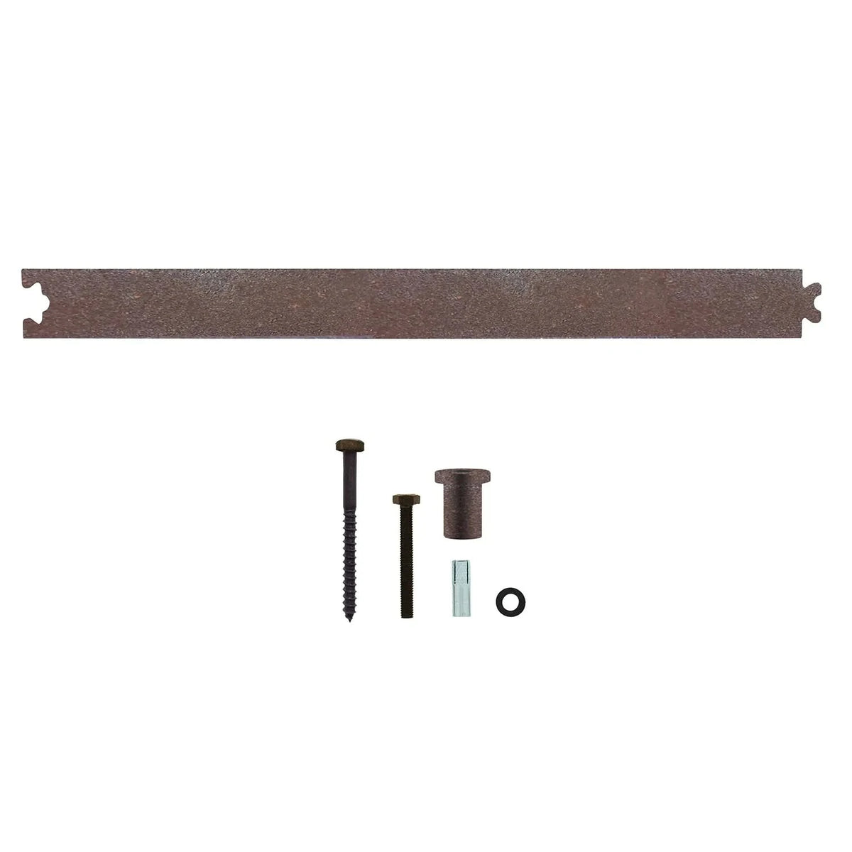 Intersteel tussenrail 45 cm antiek – vooraanzicht