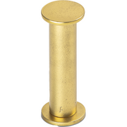 Jolie Rieu wandhaak 30 mm antiek goud vooraanzicht