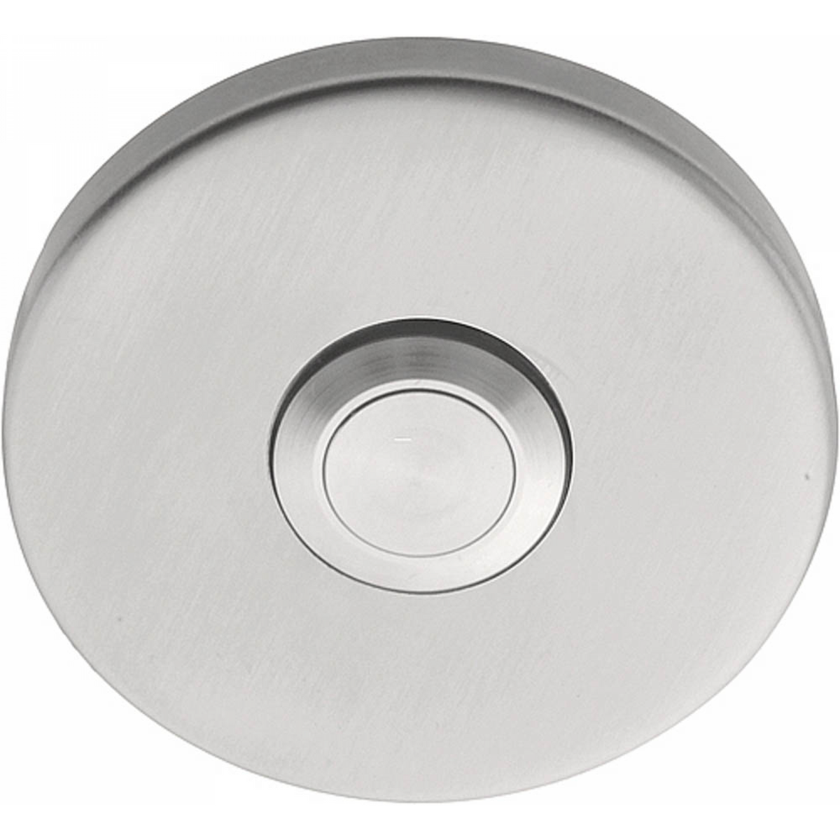 Formani BASICS LB50 deurbel rond RVS – vooraanzicht