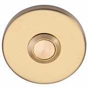 Formani BASICS LB50 deurbel rond PVD goud vooraanzicht