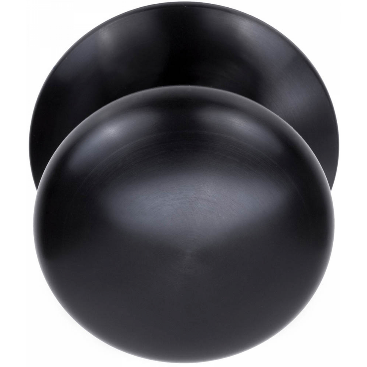 Formani BASIC LB80V voordeurknop PVD gunmetal – vooraanzicht