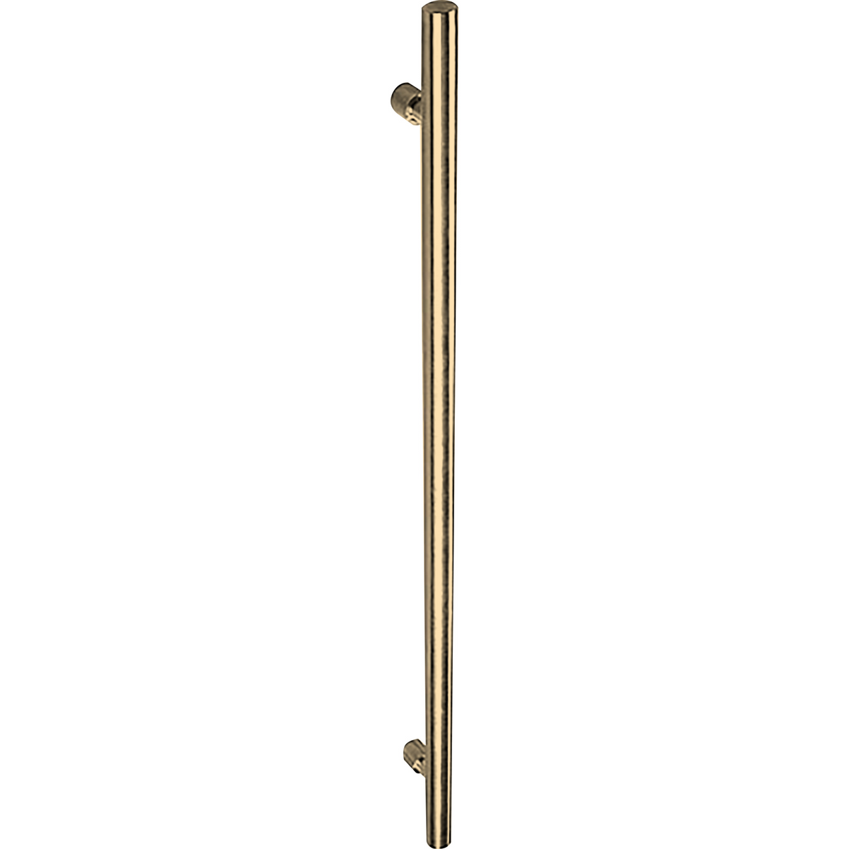 Formani LBT25300PA voordeurgreep PVD mat goud vooraanzicht