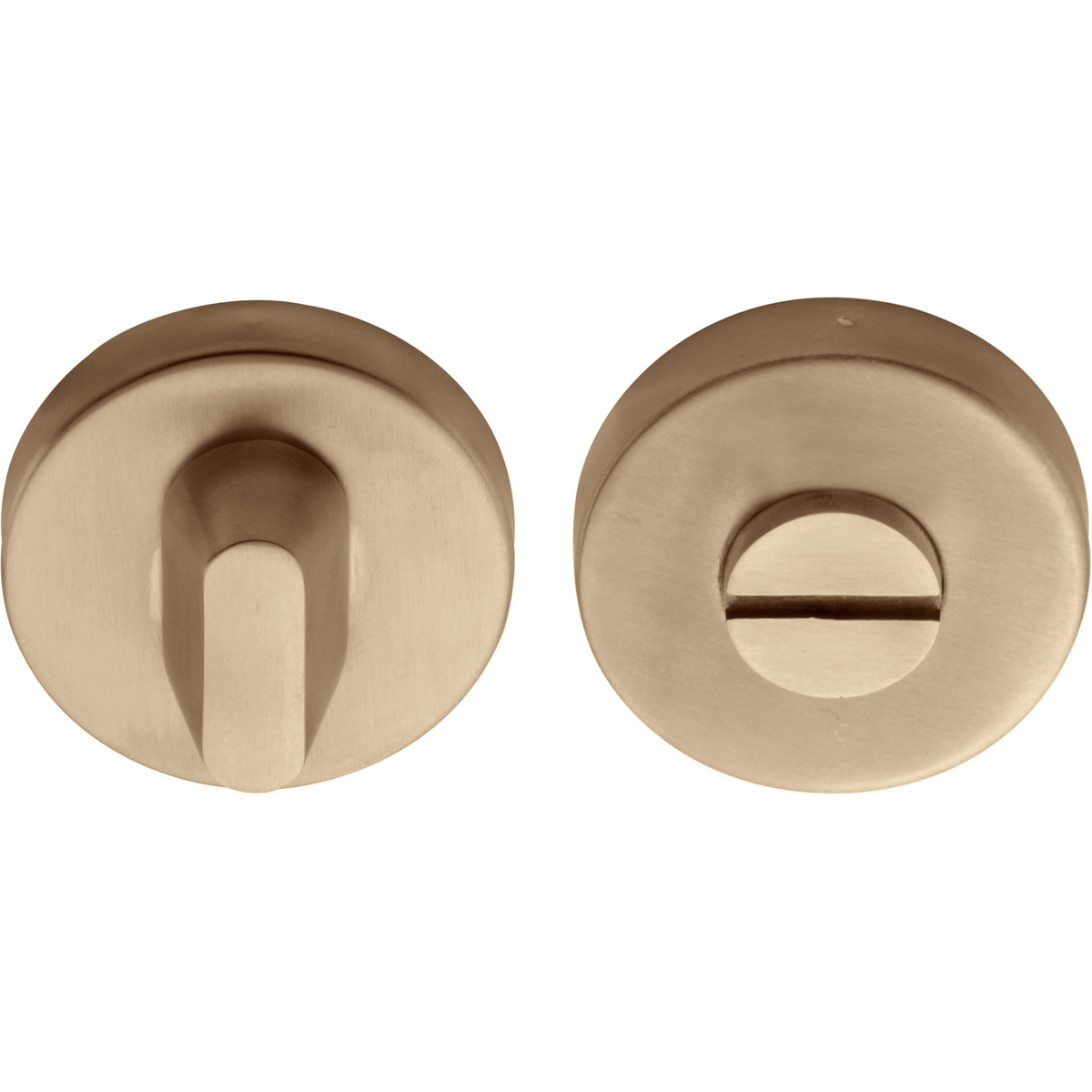 Formani toiletgarnituur BASIC LBWC50D-ZI licht brons – vooraanzicht