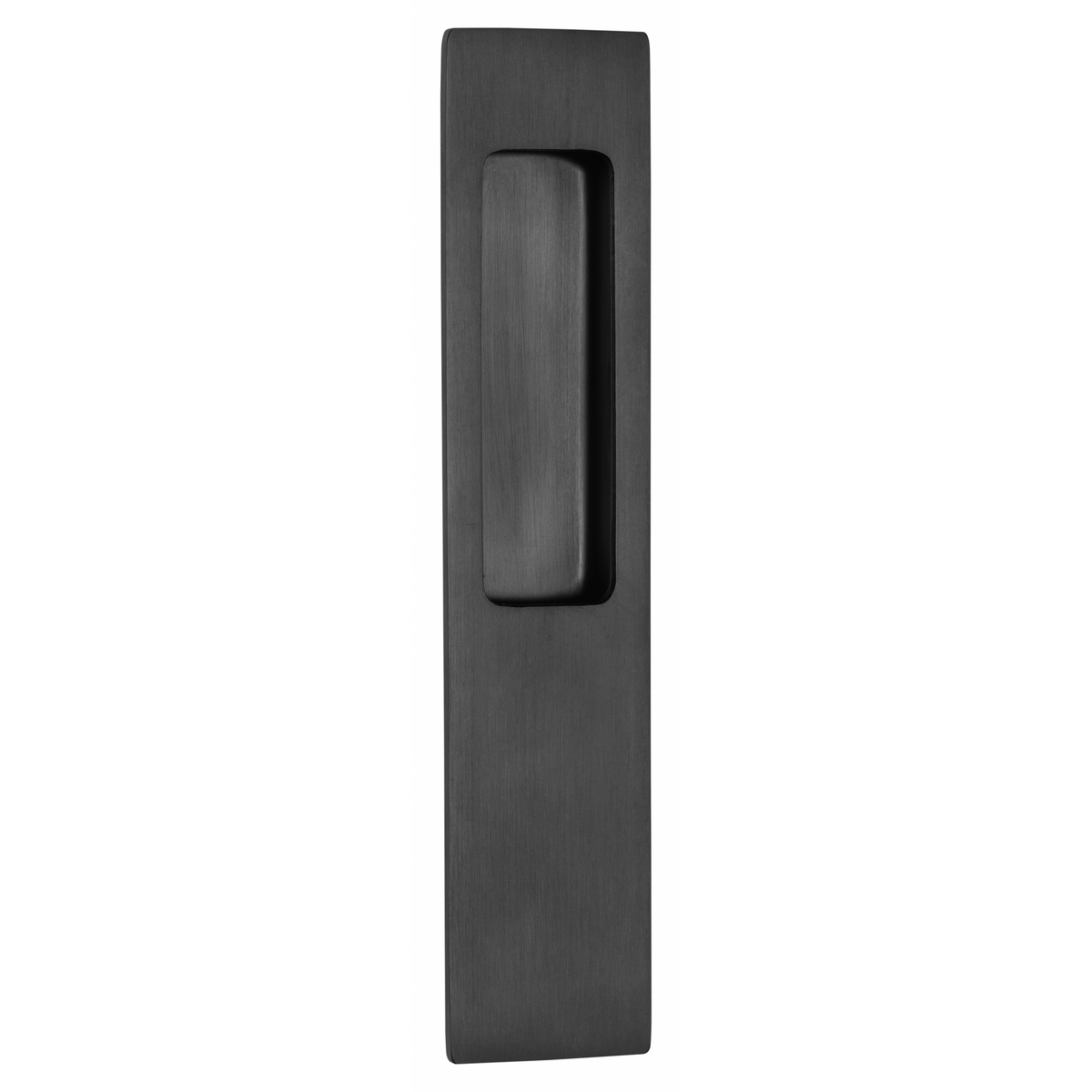 Formani schuifdeurkom LSQ23 PVD mat zwart vooraanzicht