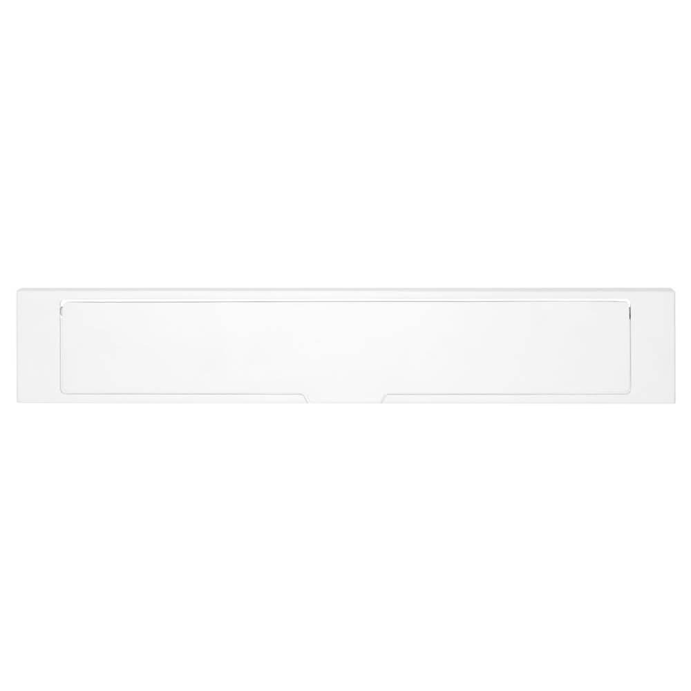 Formani SQUARE LSQ380BI briefplaat massief wit – vooraanzicht