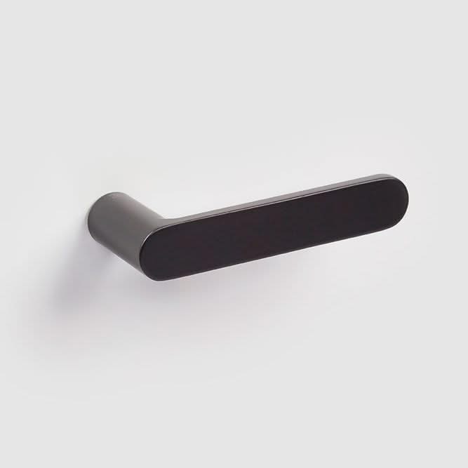 NUDA Pure deurkruk mat zwart detail