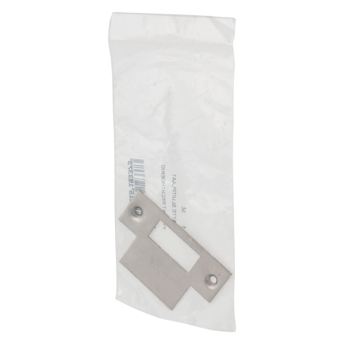 Nemef sluitplaat p1255/17 rvs detailopname 2