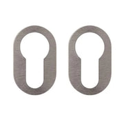 Nuda cilinderplaatjes 26×42 mm satijn chroom – vooraanzicht
