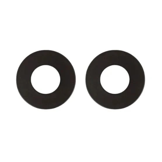 Nuda krukrozet 30mm mat zwart – vooraanzicht