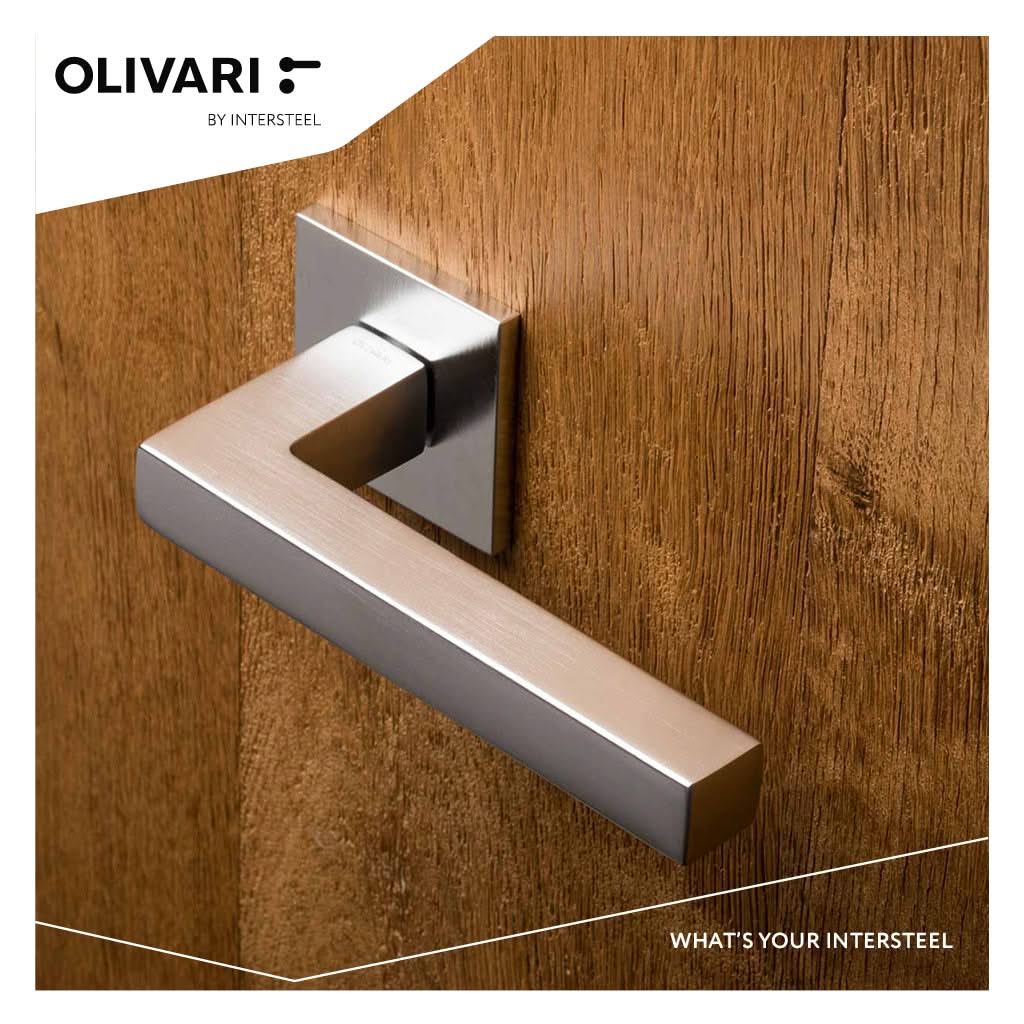 Olivari ABC RVS mat titaan PVD detail zijkant