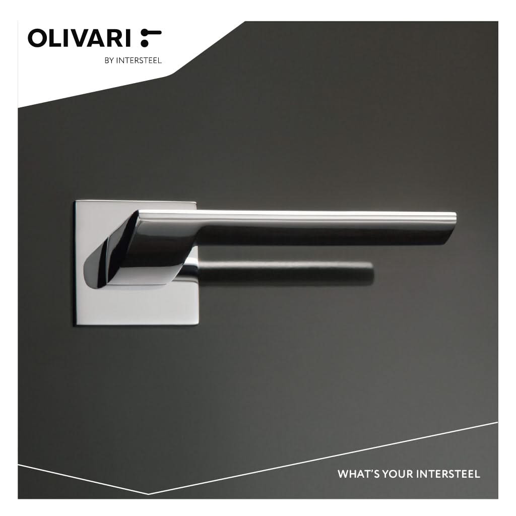 Olivari deurkruk Trend chroom detail 3