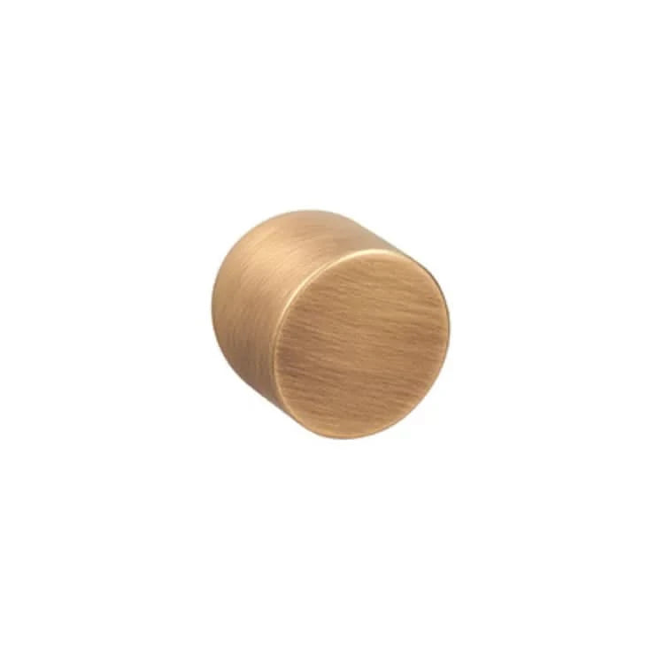NUDA Lui deurknop brushed goud vooraanzicht