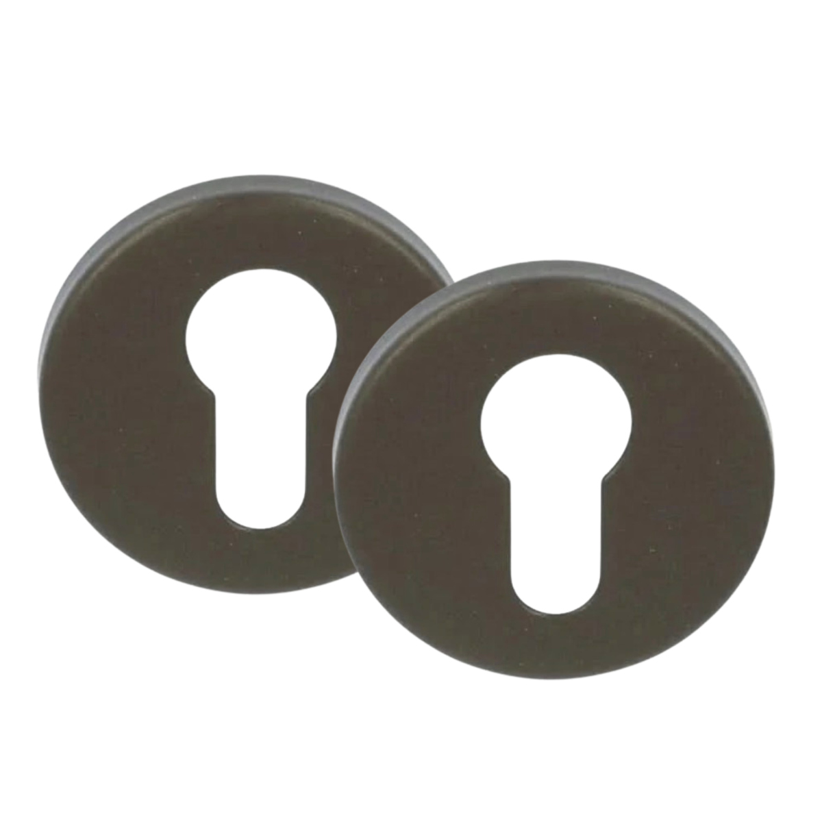 Griff Meister Cilinderrozet 53mm 6mm Dik Brons