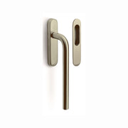 Formani LB231 BASICS hefschuifdeurbeslag PVD Champagne - vooraanzicht