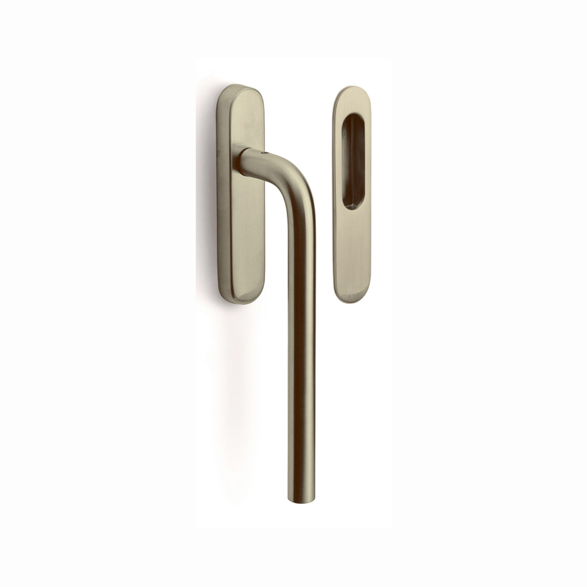 Formani LB231 BASICS hefschuifdeurbeslag PVD Champagne - vooraanzicht