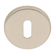 Formani BASICS LBN50 sleutelplaatje rond PVD Champagne vooraanzicht
