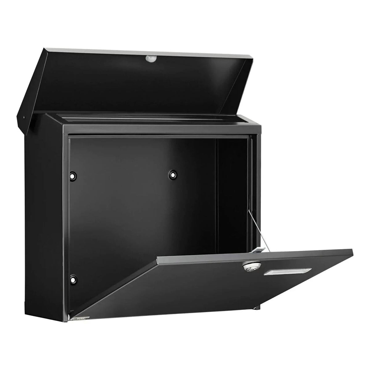 Burg-Wächter wandbrievenbus Comfort zwart – detailweergave