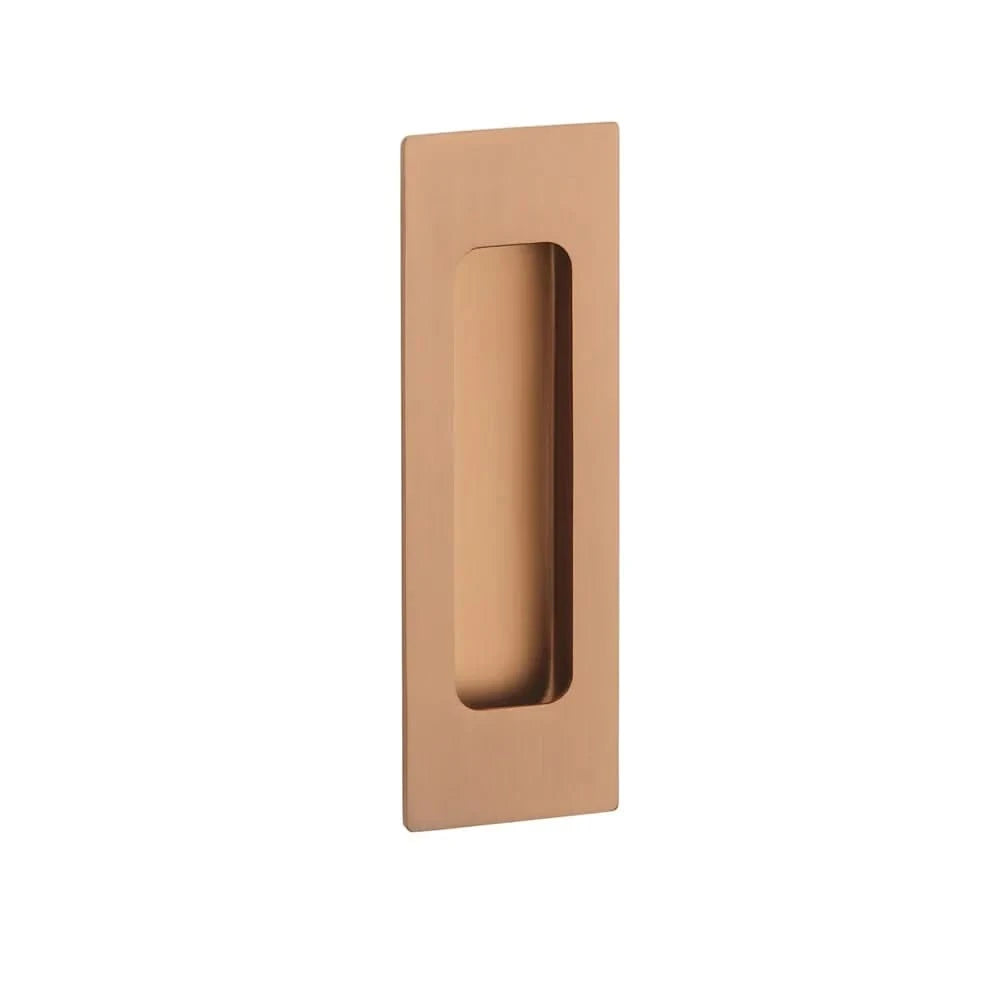 STERK schuifdeurkom 1716 rechthoekig 120x40 mm koper PVD – vooraanzicht
