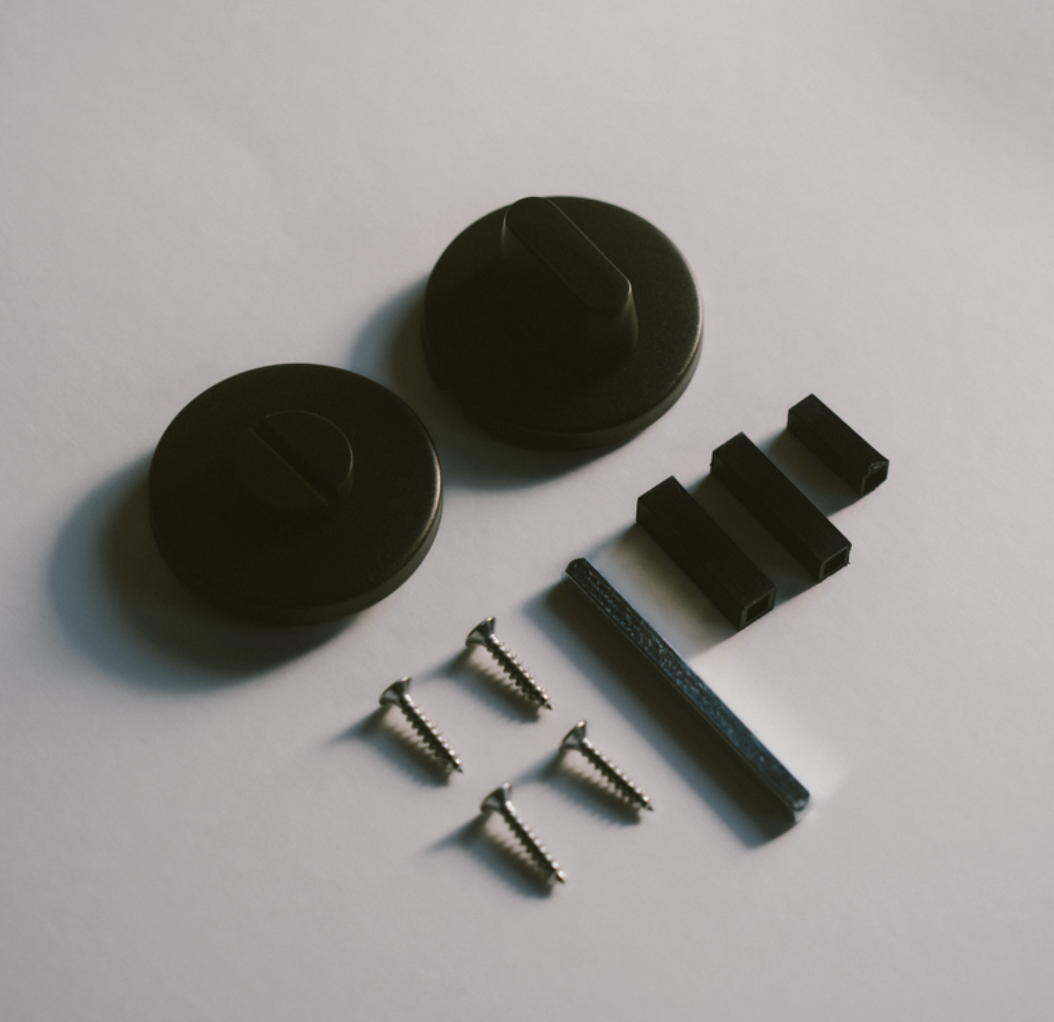 Griff Meister toiletrozet 53 mm mat brons met afmetingen