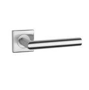 STERK deurkruk Kvadrat 1701 mat RVS vooraanzicht