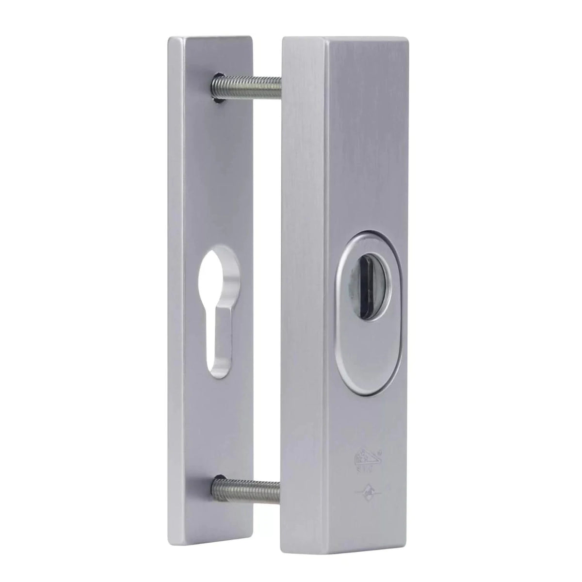 Dieckmann Holland veiligheidsrozet D7041 aluminium F1 vooraanzicht
