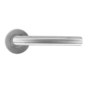 HDD Pro deurkruk C Shape 19 mm inox plus vooraanzicht