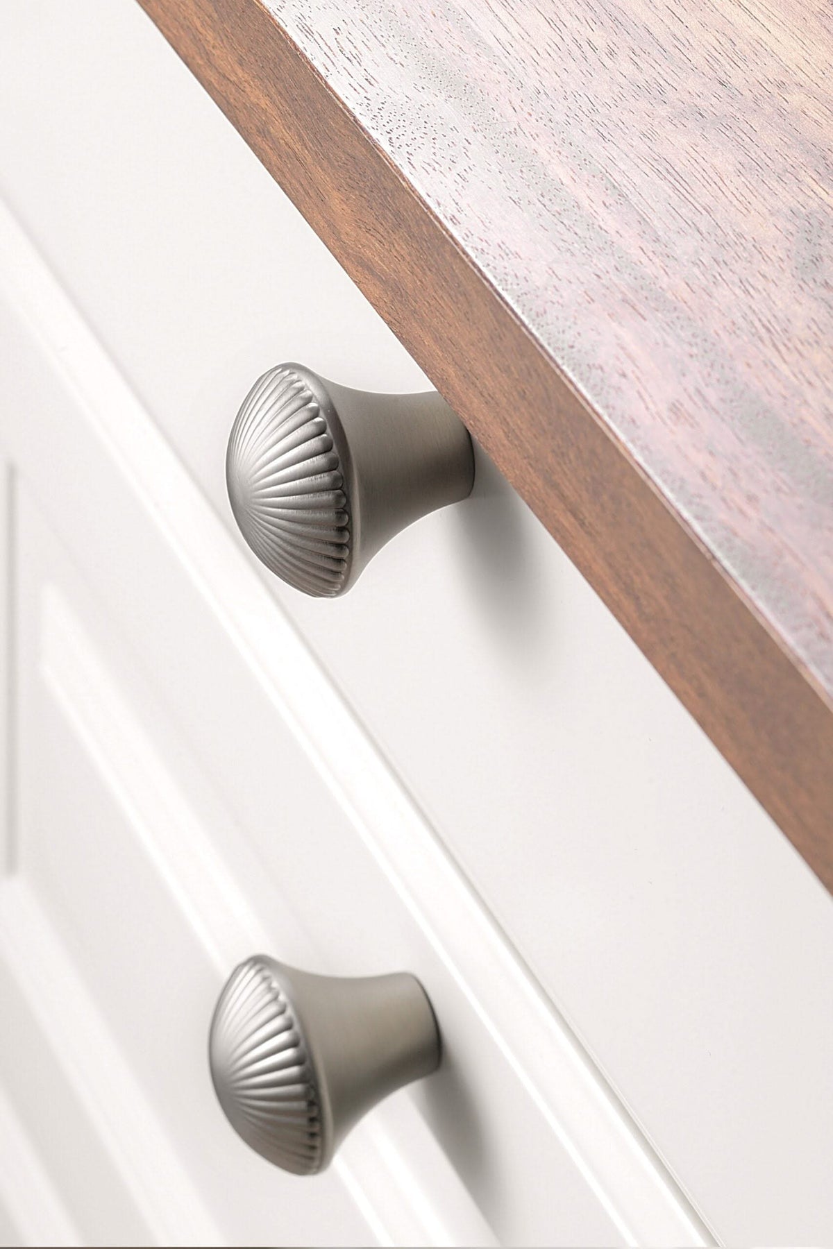 Furnipart meubelknop Stemmen inox look - detailfoto